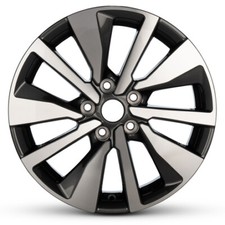 New Wheel For 2020-2024 Nissan Sentra 17 Inch Machined Dark Gray Alloy Rim New Wheel For 2020-2024 Nissan Sentra 17 Inch Machined Dark Gray Alloy Rim