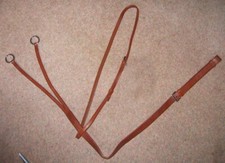 FSS Running Martingale Horse SILVERBRASSROSE GOLDBLACK HAVANA BURGUNDY TAN