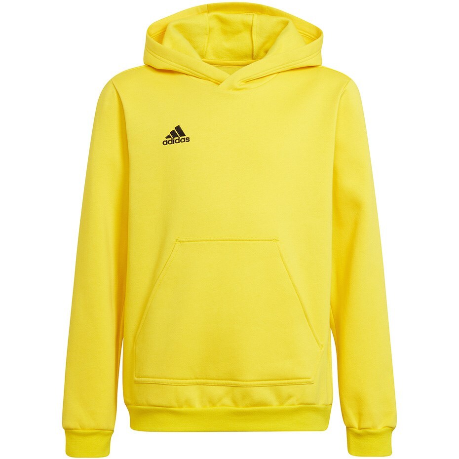 4065425018173 Толстовка для детей с капюшоном Entrada 22 Hoody gelb HI2142 128 см 