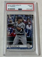 2019 Topps Update #US129 TY FRANCE RC ~ PSA 9