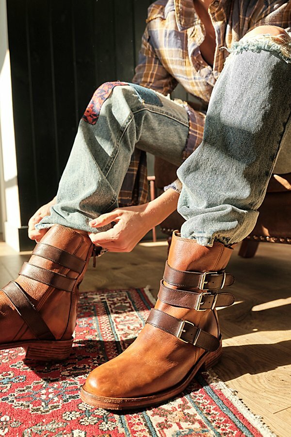 Free People Sunbelt Santa Fe Moto Boots 