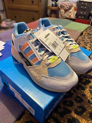 Adidas ZX 10000 C Consortium Sz 7 2018 OG EE9485 Grey | eBay UK