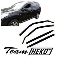 Windabweiser Regenabweiser Heko FüR Peugeot 4007 2007-2012 5-TüRer 4-Tlg