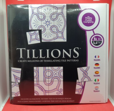 Tillions - Fliesenpuzzle Spiel für Kinder & Familie mit Millionen von Möglichkeiten UK