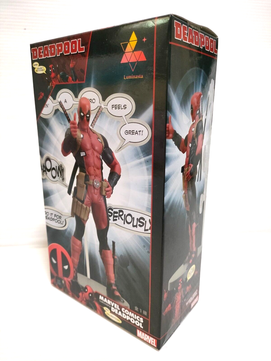 MARVEL COMICS Luminasta Deadpool Movie Action Figure 7.87in