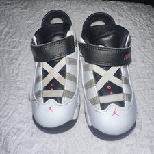 Nike Air Jordan 6 RINGS White/Black/Pink TODDLER 6C