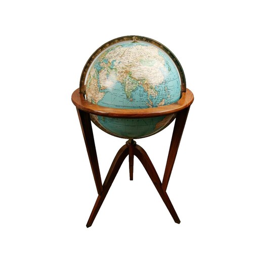 Vintage Rand McNally Political Globe 12