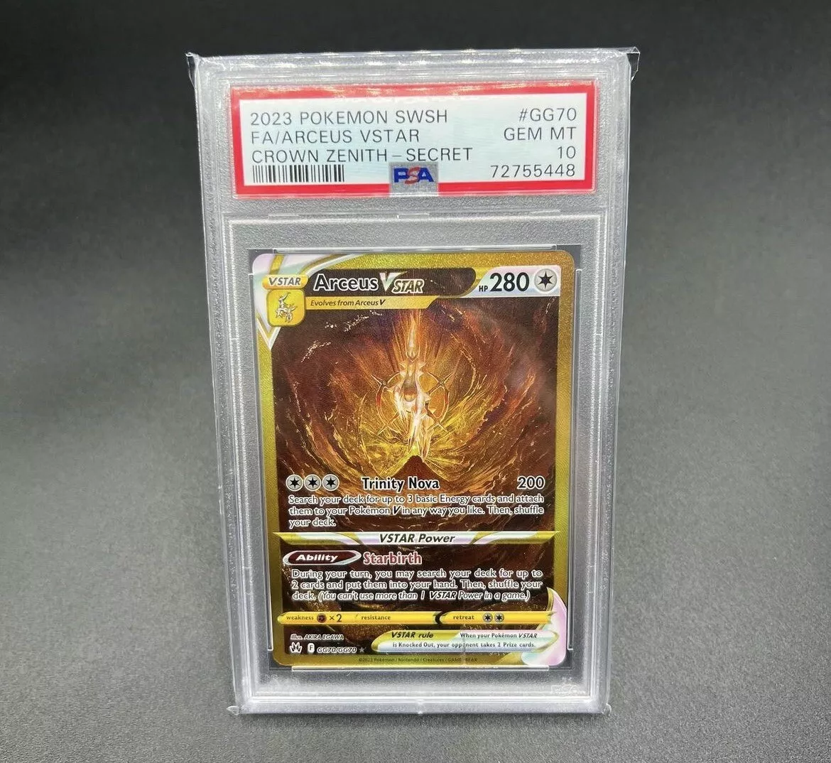 The Cards Of Pokémon TCG: Crown Zenith Part 80: Arceus VSTAR Gold