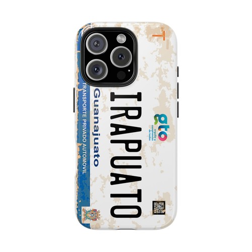 Coque téléphone robuste plaque d'immatriculation Irapuato GTO Mexique | Design d'inspiration vintage - Photo 8/65