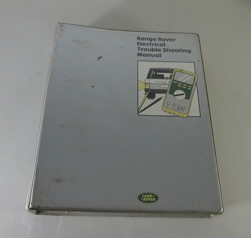 Manual de Taller Fehlersuche Eléctrico Range Rover Classic V8 3.9 Litro '92