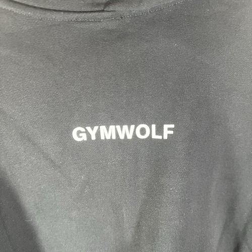 NWT Large Black GymWolf Hoodie “Create The Life You’ve Always Dreamed Of” Lg L - Picture 4 of 9