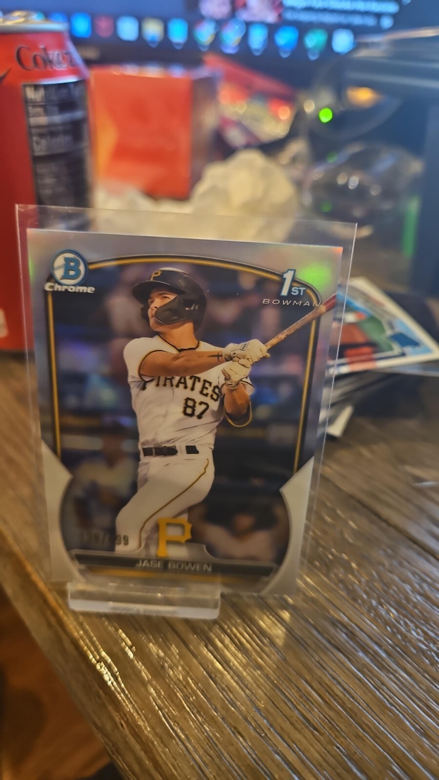 2023 Bowman Baseball Jase Bowen Bowman Chrome  Refractor BCP-146 #/499