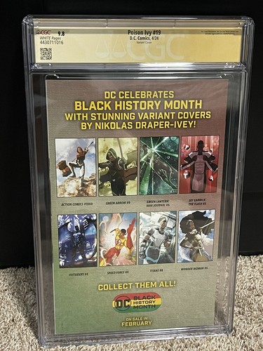 POISON IVY #19 (2024) CGC 9.8 Top Pop Signed By David Nakayama. Variant Cover - Picture 3 of 3