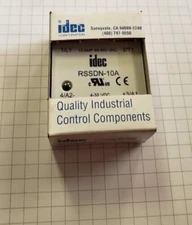 IDEC Corporation RSSDN-10A Relay SSR 32V DC 10A 660V AC 4-Pin BRAND NEW