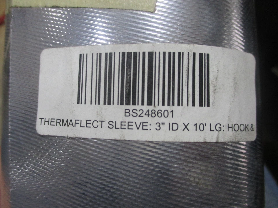 Thermaflect sleeve heatshield products 3" x 10 ft. Pt.# 274301 (BS248601) - Image 2 of 2
