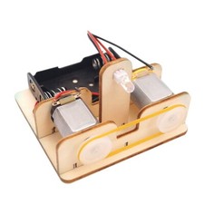 Teachers STEM Electric Generator DIY Kit Kids Educational Wooden Toy Ages 8