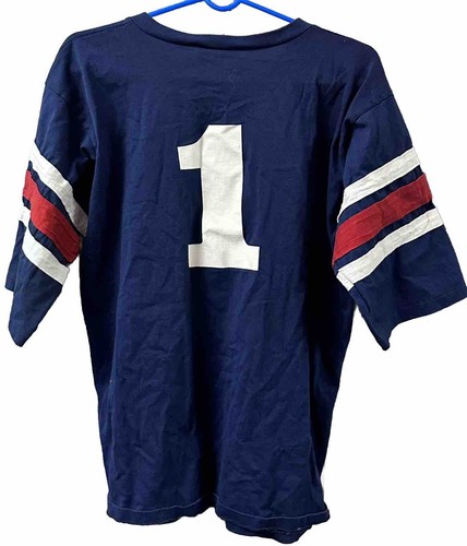 RARE Vintage Finlandia Vodka Shirt Mens XL Blue w/ Fabric Stripes Made In USA - Picture 3 of 6
