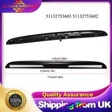 Tailgate Trunk Boot Handle Grip Lid Black 51132753602For BMW Mini Cooper R56 R57