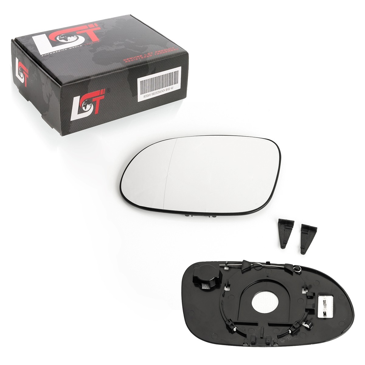 Mirror glass side mirror left heated aspherical for Mercedes SL R129 98-01