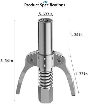 Locking Grease Gun Coupler High Pressure Release Tool