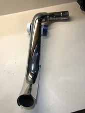 Harley Oem 1998-2006 Left Side Head Pipe And Chrome Heat Shield Good Condition