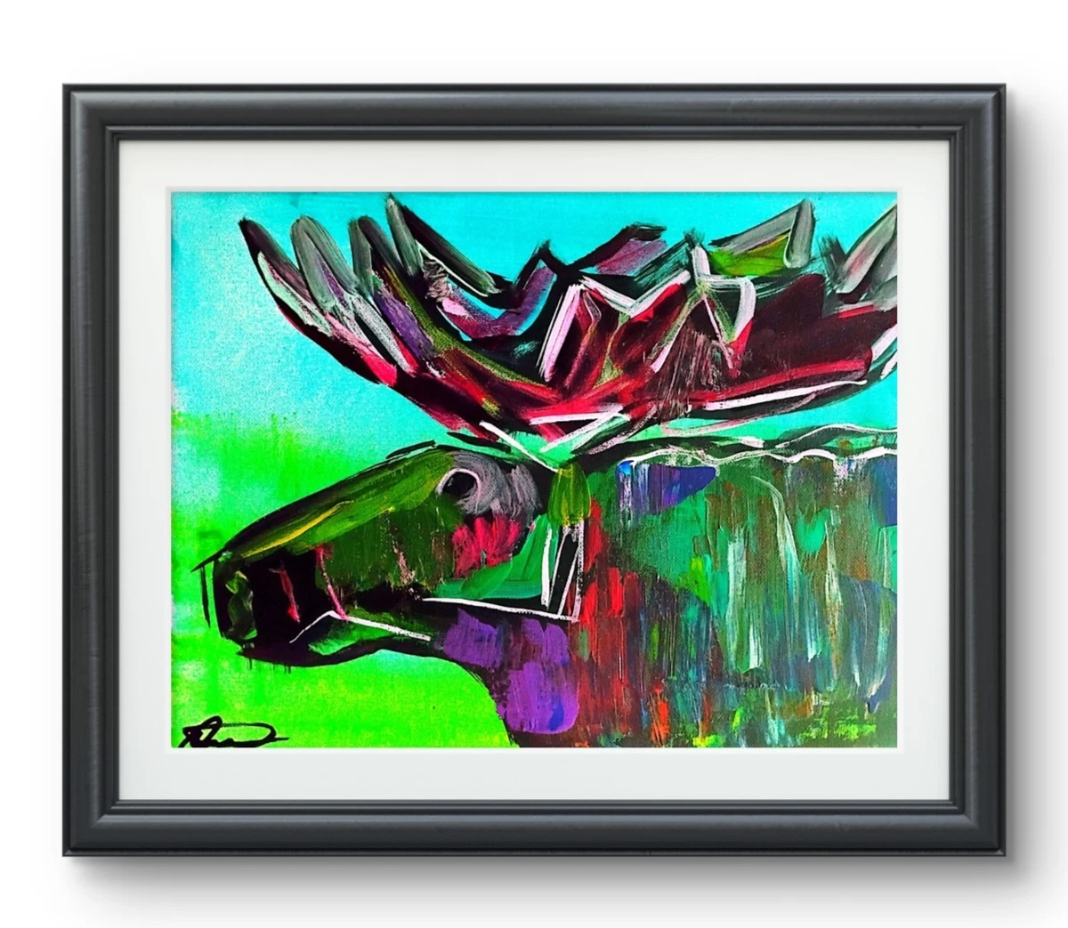 抽象绘画来自代理和中间商| eBay