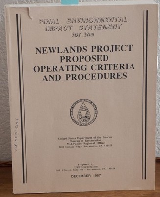 Urs Corporation / Final Environmental Impact Statement for the Newlands 1st 1987