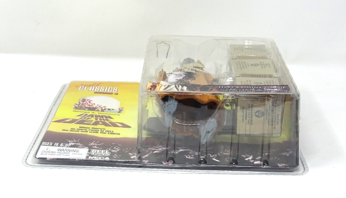 NECA DAWN OF THE DEAD HARE KRISHNA ZOMBIE 7 Action Figure for sale
