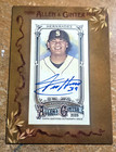 2025 Topps Allen Ginter FELIX HERNANDEZ On Card Auto Mini Framed -Mariners 