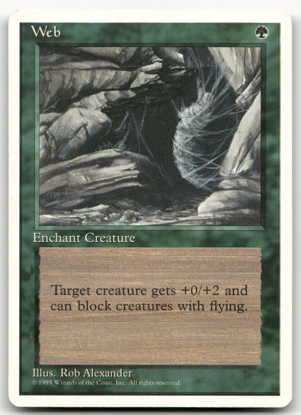 Web (LP) Fourth Edition 4ED Magic MTG