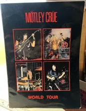 MOTLEY CRUE 1984 Shout at the Devil Tour Concert Program Tour Book