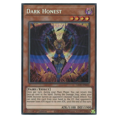 Yu-Gi-Oh! - Lightning Overdrive - Dark Honest (Secret Rare) LIOV-DE022 EX
