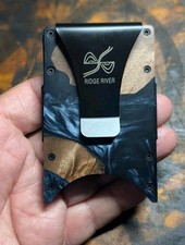 The Ridge River Wallet with RFID Blocking Card Slots Money Bill Clip