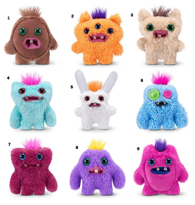 Fuggler Baby Fugg Serie 4 Stofftier - lustige hässliche Monster neu versiegelt verpackt UK