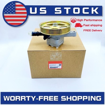 OEM New Power Steering Pump w/ Pulley For Honda Accord 08-12 Pilot 09-11 3.5L US