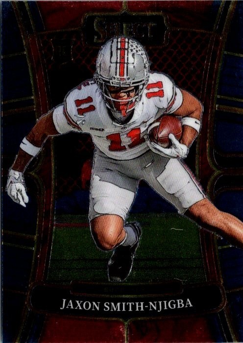 2023 Select Draft #7 Jaxon Smith-Njigba Blue Retail Rookie Card RC Seahawks OSU