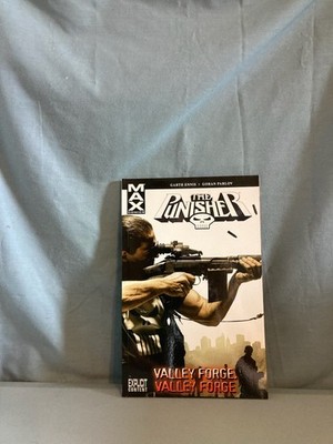 The Punisher Valley Forge Trade Paperback Marvel MAX Comics Modern Age