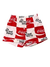 1970  s Vintage Coca-Cola Cotton Beach Shorts 27 In Waist