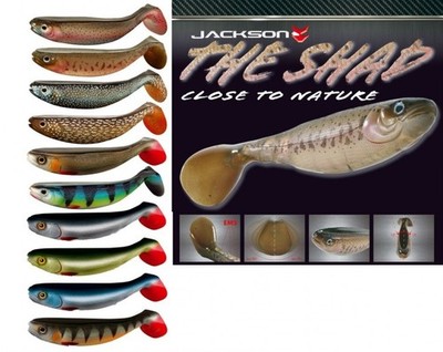 Jackson The Shad Gummifische Hechtköder Zanderköder 