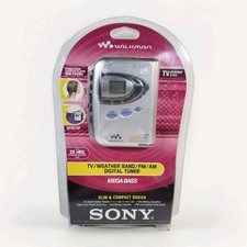 SONY WALKMAN WM-FX290 AM/FM/TV WEATHER BAND RADIO  CASSETTE PLAYER - NEW 