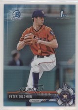 2017 Bowman Draft Chrome Sky Blue Refractor 222/399 Peter Solomon #BDC-148 0l2