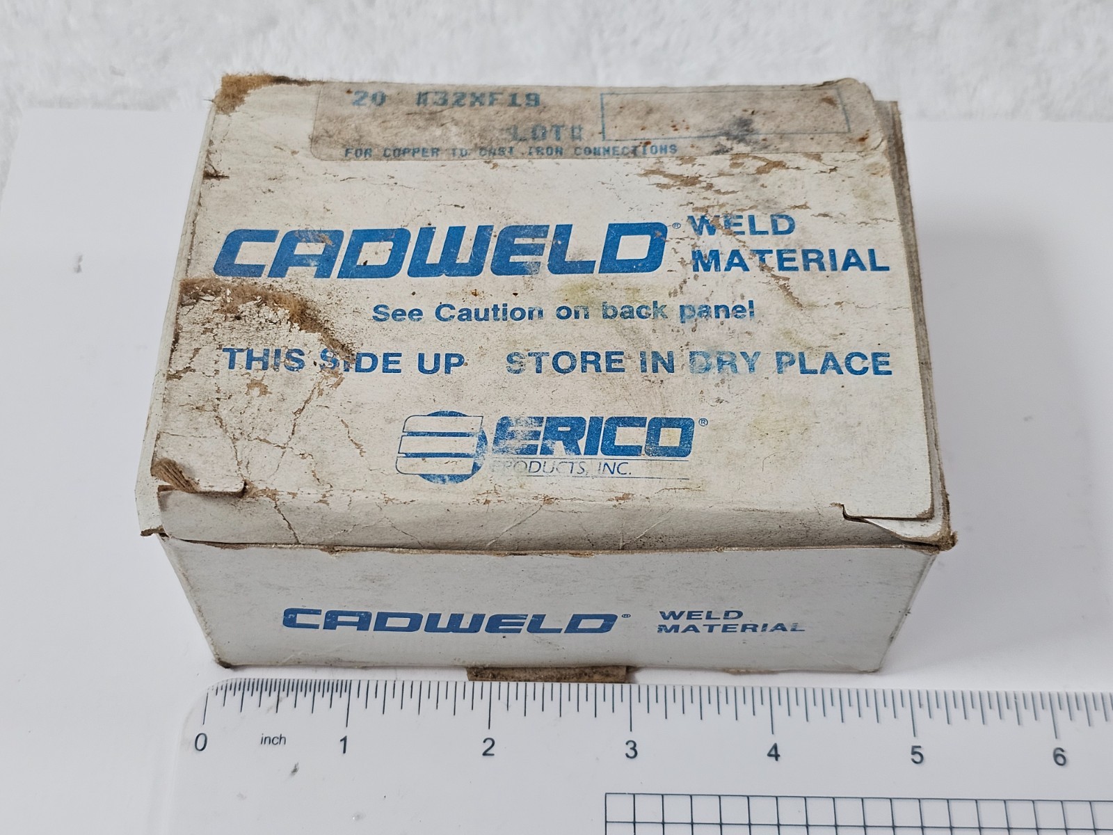 Cadweld 32 Weld Metal Shots Copper to Cast Iron (20 Count) ERICO Exothermic
