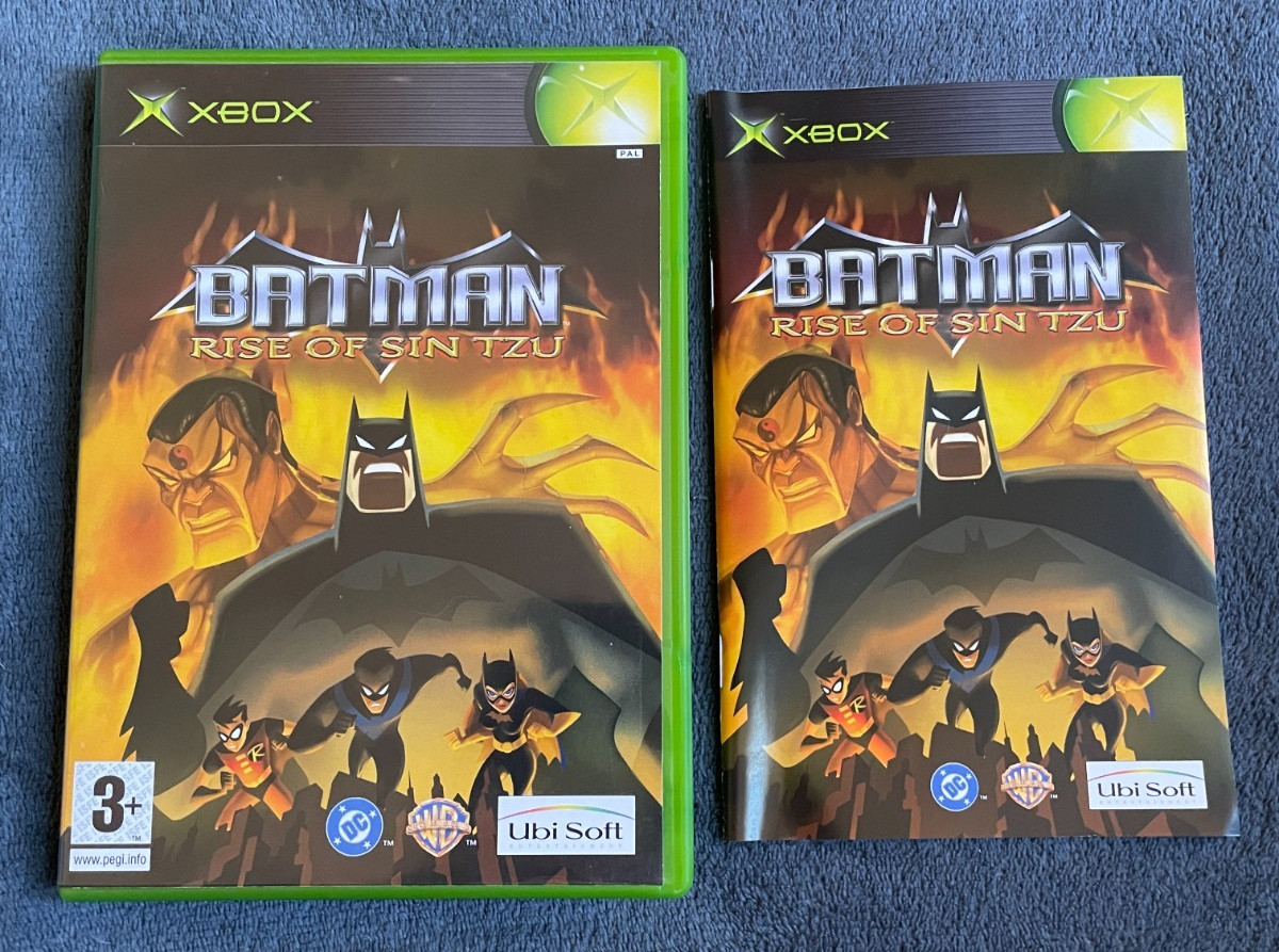 Batman Rise of Sin Tzu complet sur Xbox Classic - FR CD TTBE
