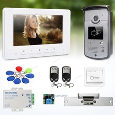 7inch Wired Video Door Phone Intercom System ...