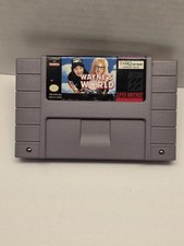 Wayne’s World SNES Super Nintendo Authentic Cartridge Tested Working