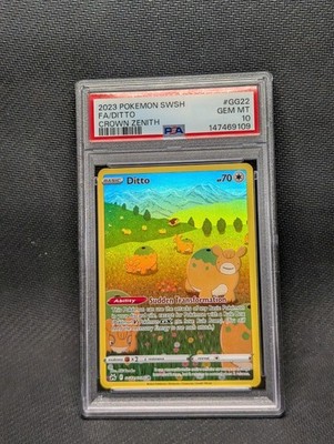 Ditto GG22/GG70 SWSH: Crown Zenith: Galarian Gallery Holo for sale