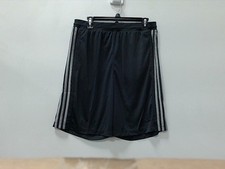 Adidas Men Designed 2 Move 3-Stripes Shorts Dark Grey Size Large