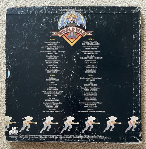 All This & World War II - 2LP Box Set w/ INNERS 1976 20th Century 2T522 * VG+ - Picture 2 of 23