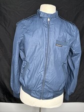Members Only Classic Iconic Racer Jacket Navy Blue Men  s 40 Bomber Jacket