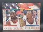 1996 Upper Deck USA Olympicards Michael Jordan HOF Anfernee Hardaway Jumbo Card